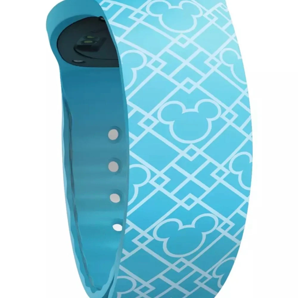 Mickey Mouse Silhouette MagicBand+ – Blue